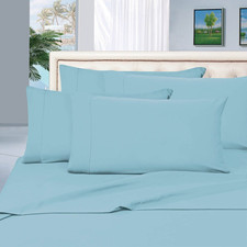 Celine Linen Wrinkle And Fade Resistant 1800 Premier Luxurious 4-Piece Bed