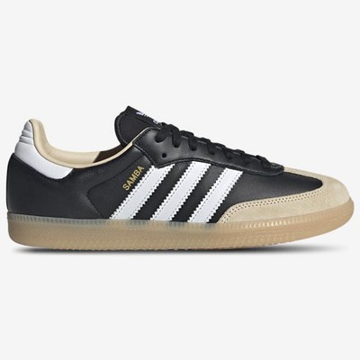 Size 8.5 - adidas Samba OG Black White Gum for sale online | eBay