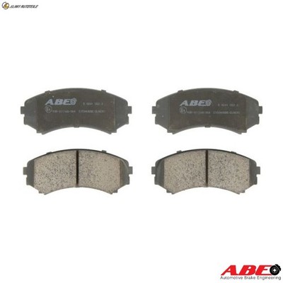 BREMSBELAGSATZ SCHEIBENBREMSE C15040ABE FÜR MITSUBISHI SPORT/MONTERO/PAJERO 2.0L