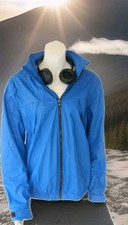 Peaceful Hooligan Blue Light Hooded Anorak Jacket Size Adult Medium