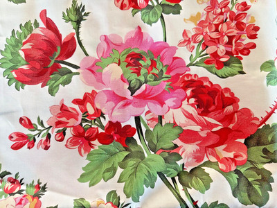PROMISE ME A ROSE GARDEN BY PAT SLOAN FOR BENARTEX  108'' W X  88''L