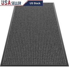 Heavy Duty Non Slip Outdoor Doormat Moisture Trapping Weather Resistant Mat New