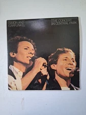 Vinyl Record LP Simon and Garfunkel The Concert in Central Park Live VG
