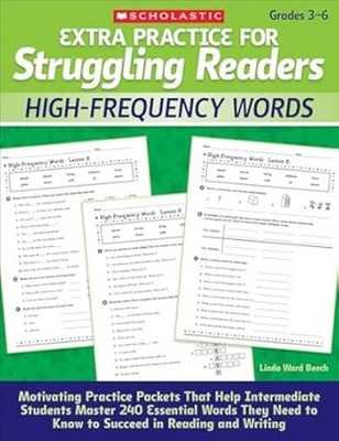 High-Frequency Words, Grades 3-6 (Extra Practice for Struggling Readers), Excell