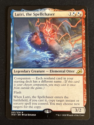 1x Lutri, the Spellchaser (227) Ikoria: Lair of Behemoths LP MTG Magic x1 MKE