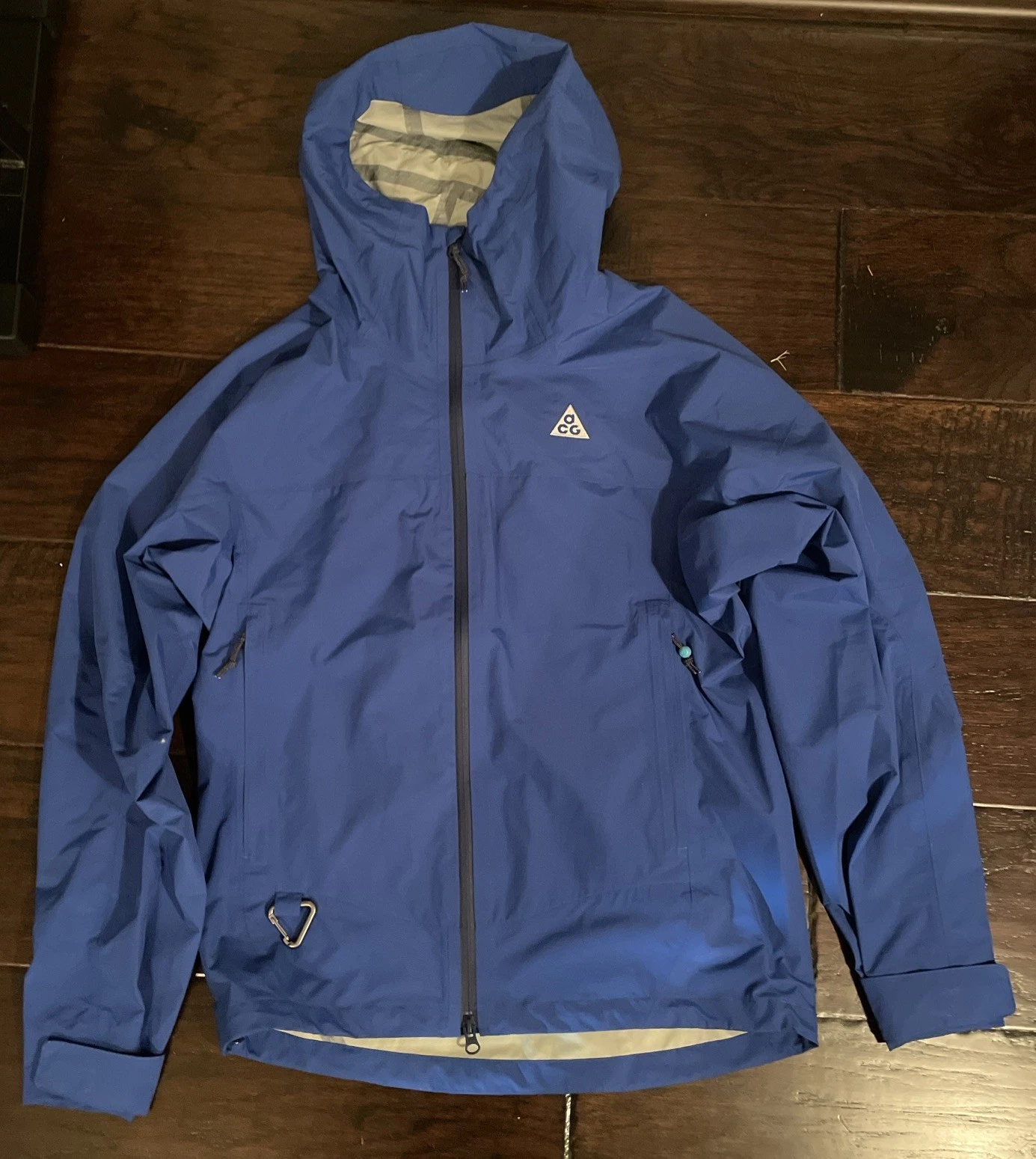 Nike ACG Morpho Storm-Fit ADV Rain Jacket Blue HJ0246-480Mens Size XS