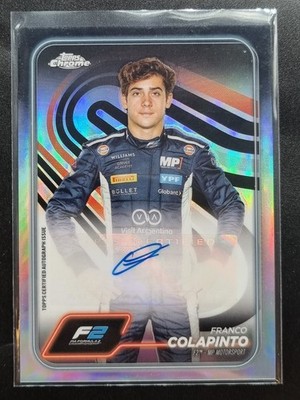 Franco Colapinto 2024 Topps Chrome Formula 1 #CAC-COL  AUTO AUTOGRAPH  #95784