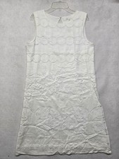 Max Studios White Lace Dess Womens Small (1327)