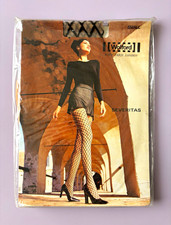 Wolford Severitas Fishnet Tights Style 18120 Black S 20 Den Stay-Up Effect