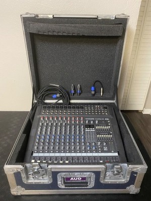 Dynacord Powermate 1000 Powered Mixer w/ Bundle & Hard Case, See Listing, GOOD!