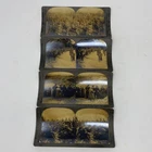 4 Cards Keystone View Company WW1 Stereoview Cards French Soldiers Army Troops
