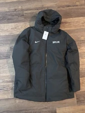 Team Issued Baylor Bears Basketball Nike Parka Coat Size XL
