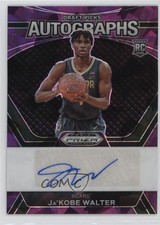 2024 Panini Prizm Draft Picks Purple Ice 98/99 Ja'Kobe Walter #DPA-JKW Auto 1jn8