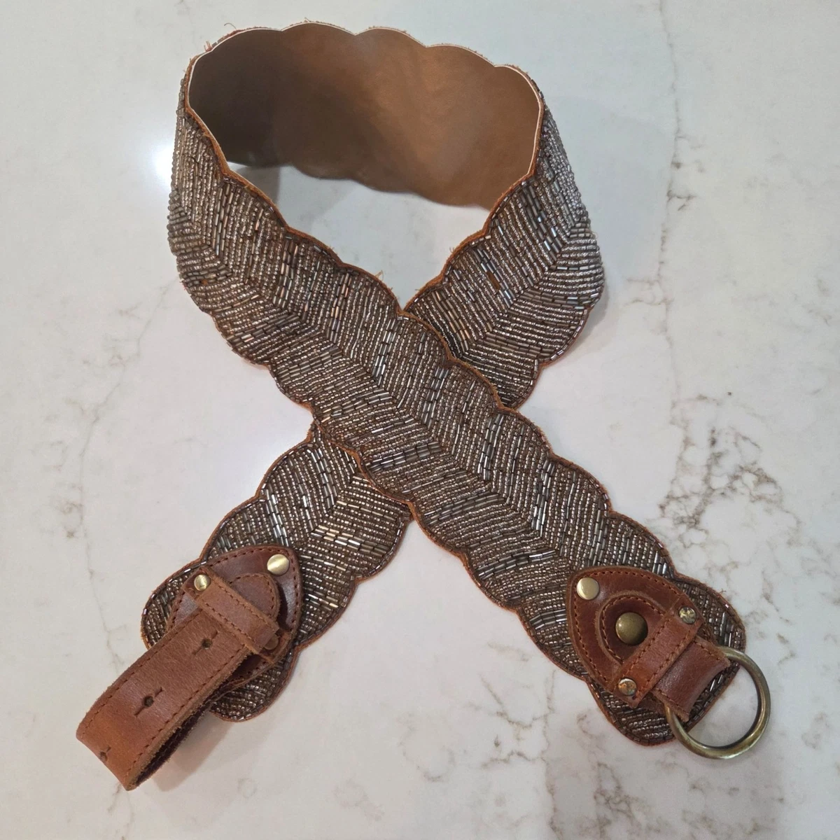 Anthropologie Leather Size M Belts for Women for sale | eBay