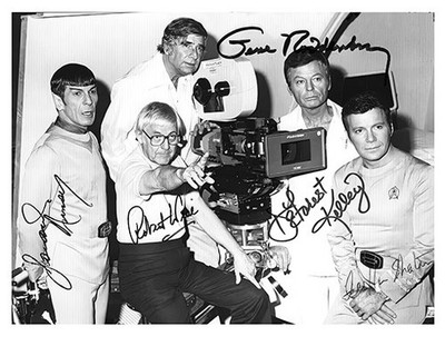 Star Trek The Motion Picture Cast 8x10 Signed Photo Reprint Autograph
