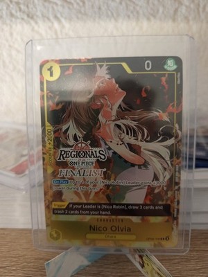 ONE PIECE Card Game TCG / Nico Olvia OP09-106 V.2 / Regionals Finalist