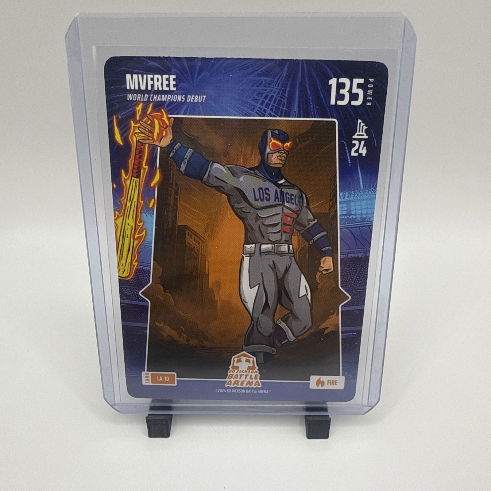 Bo Jackson Battle Arena #LA-10 MVFREE Freddie Freeman FIRE Dodgers RARE