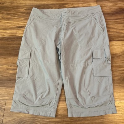 Kathmandu Damen grau Cargo Wandershorts Größe 14 Outdoor Wandern