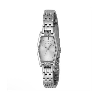 Invicta Women s Angel Pixie Silver Analog Watch Bracelet Band 
