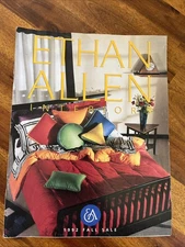 Vtg ETHAN ALLEN Interiors 1992 Fall Sale Catalog~Traditions~Gifts~Holiday