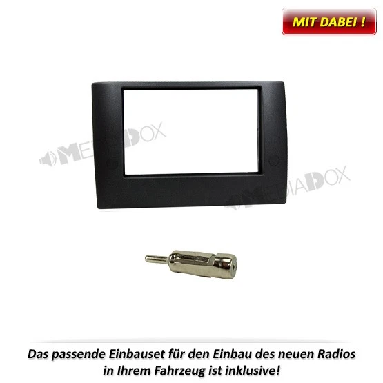 JVC 2-DIN KW-DB95BT Auto Radioset für FIAT Stilo - 2001-2007 - Bild 3 von 4