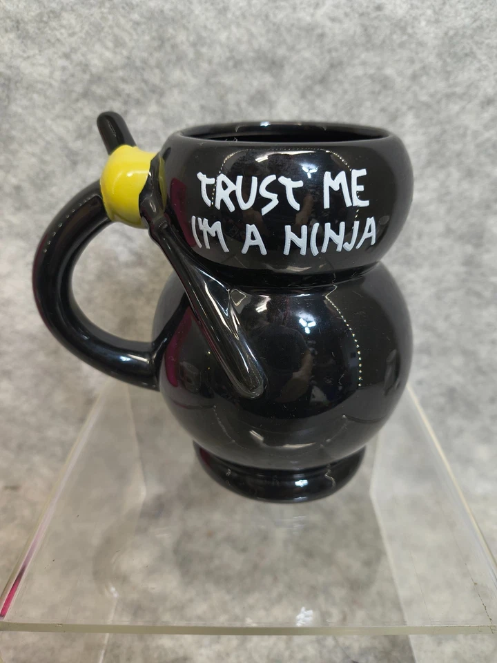 Trust Me I'm A NINJA Novelty Coffee Mug Big Mouth 12 oz. - Image 4 of 4