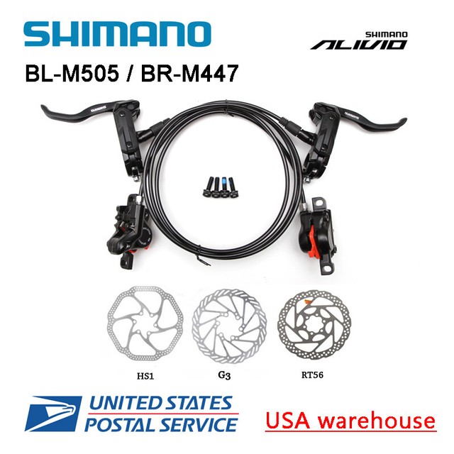 shimano m447 hydraulic disc