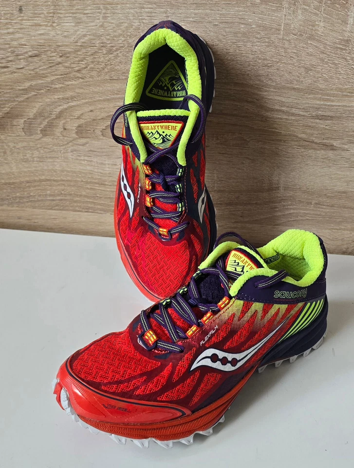 Saucony Peregrine 4 Trail Laufschuhe Outdoor Schuhe Sneaker Gr. 5 = 38 - Bild 4 von 4