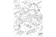GENUINE SAAB COVER  12764379