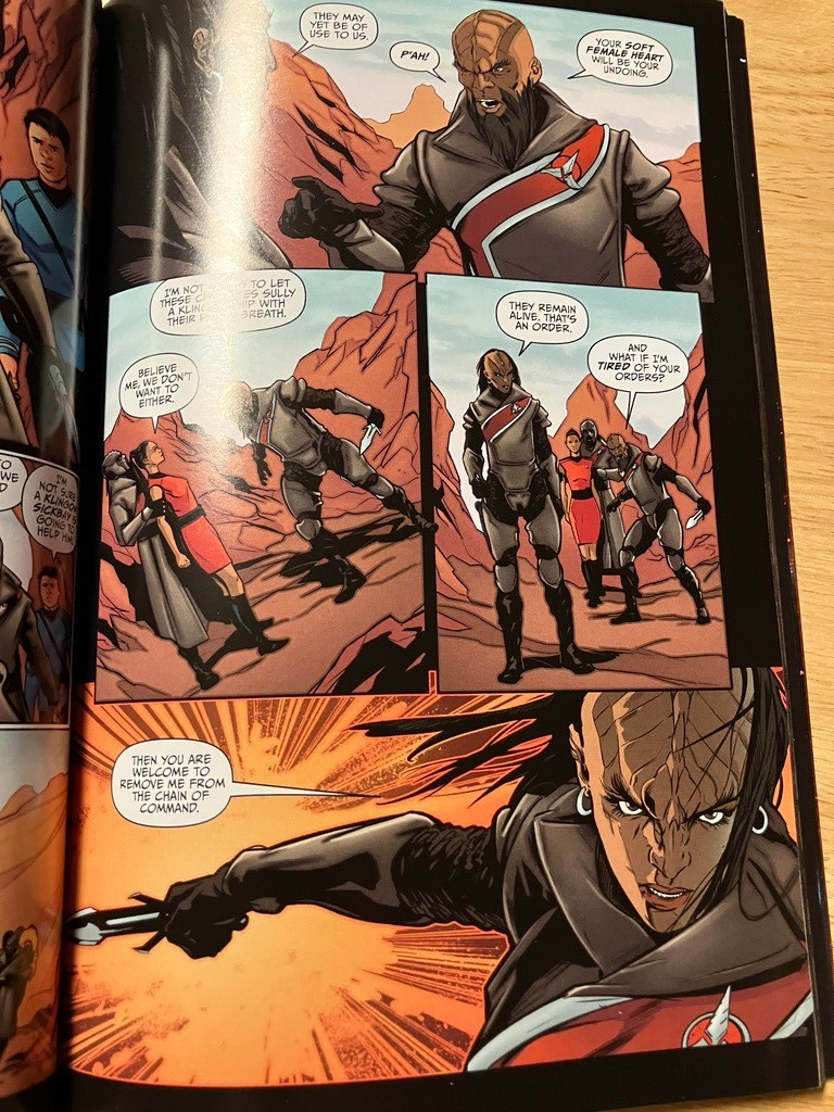 STAR TREK: Mission's End/Burden of Knowledge/Manifest Destiny/Enter the Wolves