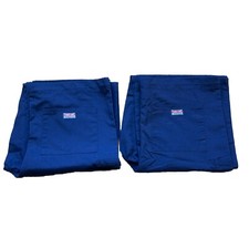 New LOT 2 Cherokee Workwear S TALL Unisex Cargo Scrub Pants 4100T NAVY BLUE A25