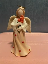 Birthday Angel Faithful Guardians Angel Figurine Cute Adorable Glitter Wings