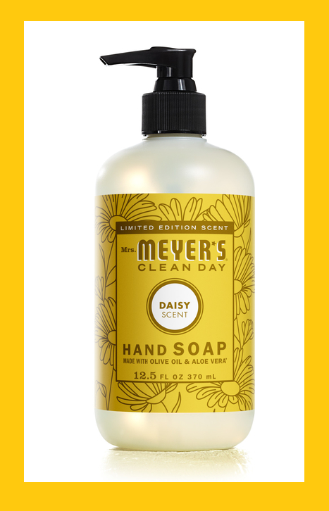 Mrs Meyers Daisy Scented Hand Soap 12.5 oz Natural Clean Day Formula