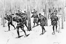 Frederic Remington – Rogers' Rangers – Historical Military Art Print