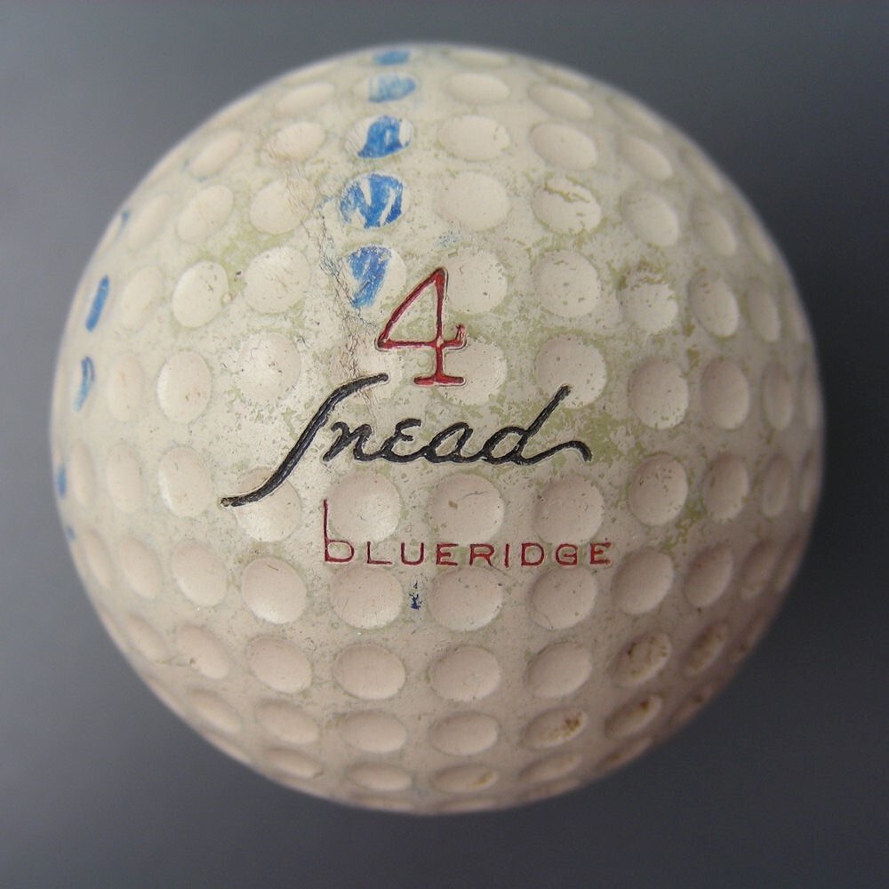 Wilson Sam Snead Blue Ridge Signature Golf Ball AVG Condition 3702 | eBay