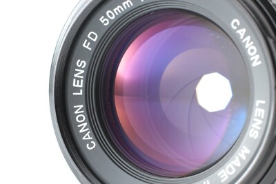 EXC+5] CANON New FD 50mm f/1.4 NFD Fixed/Prime MF Lens From JAPAN