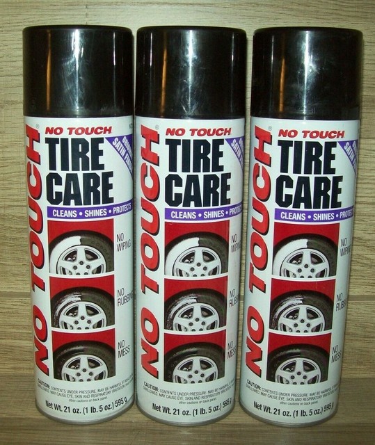No Touch Tire Care Cleaner And Satin Shine 18oz Spray Ntbp15 Priority For Sale Online Ebay