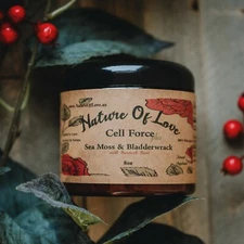 Cell Force PLUS: Irish Sea Moss & Bladderwrack w/ Burdock Root Blend – 8 oz