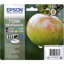 Cartouche Epson T1295 Multipack Pomme Encre Originale