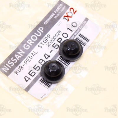 その他 144905302 x2 Genuine NISSAN INFINITI Pedal Rubber Black Stoppers