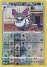 Reverse Holo Purugly 128/189 Uncommon Astral Radiance Pokemon TCG