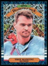 2019 Panini Donruss Optic Diamond Kings Teal Velocity Prizm Trey Mancini /35 #5