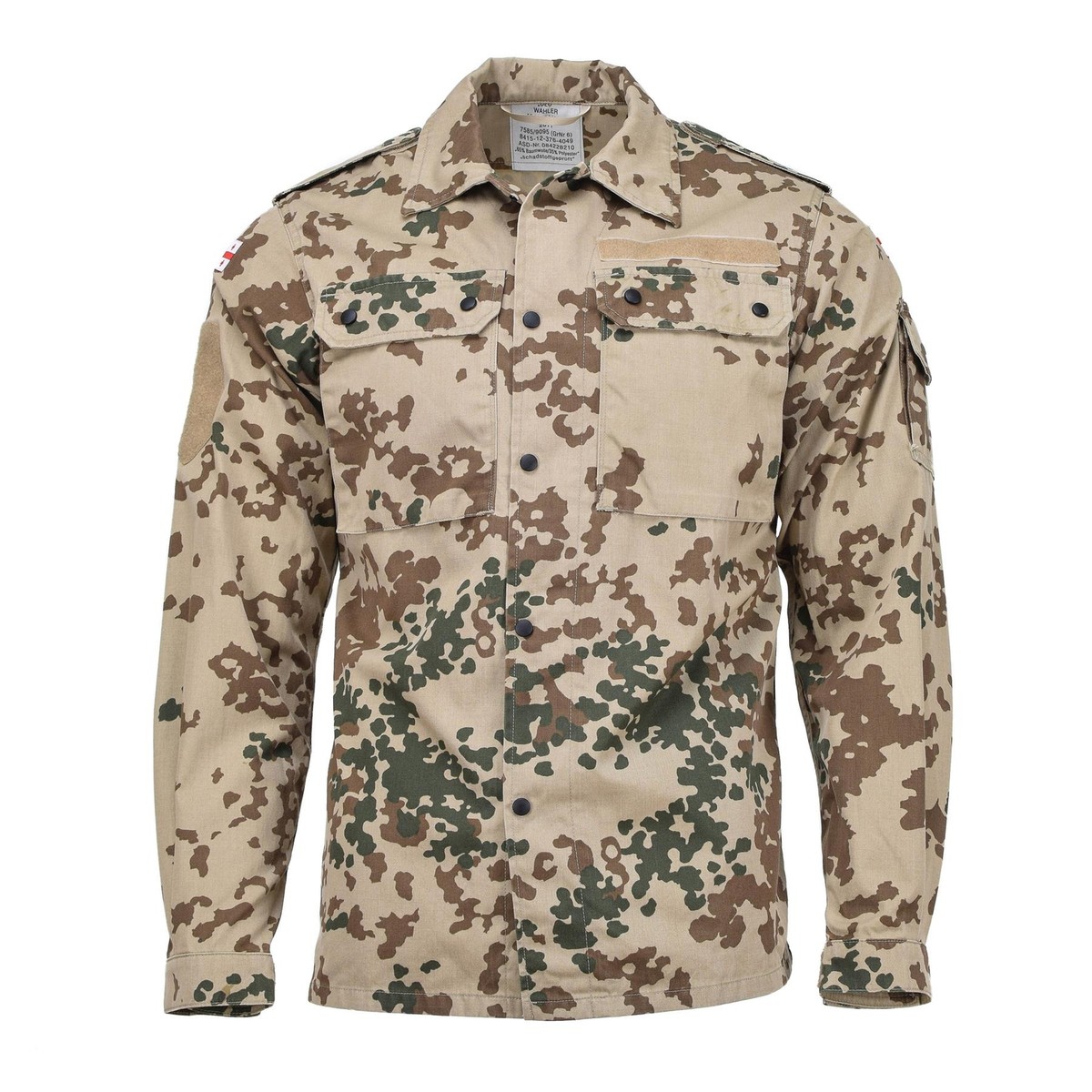 Genuine Georgian army field blouse tropentarn camouflage field