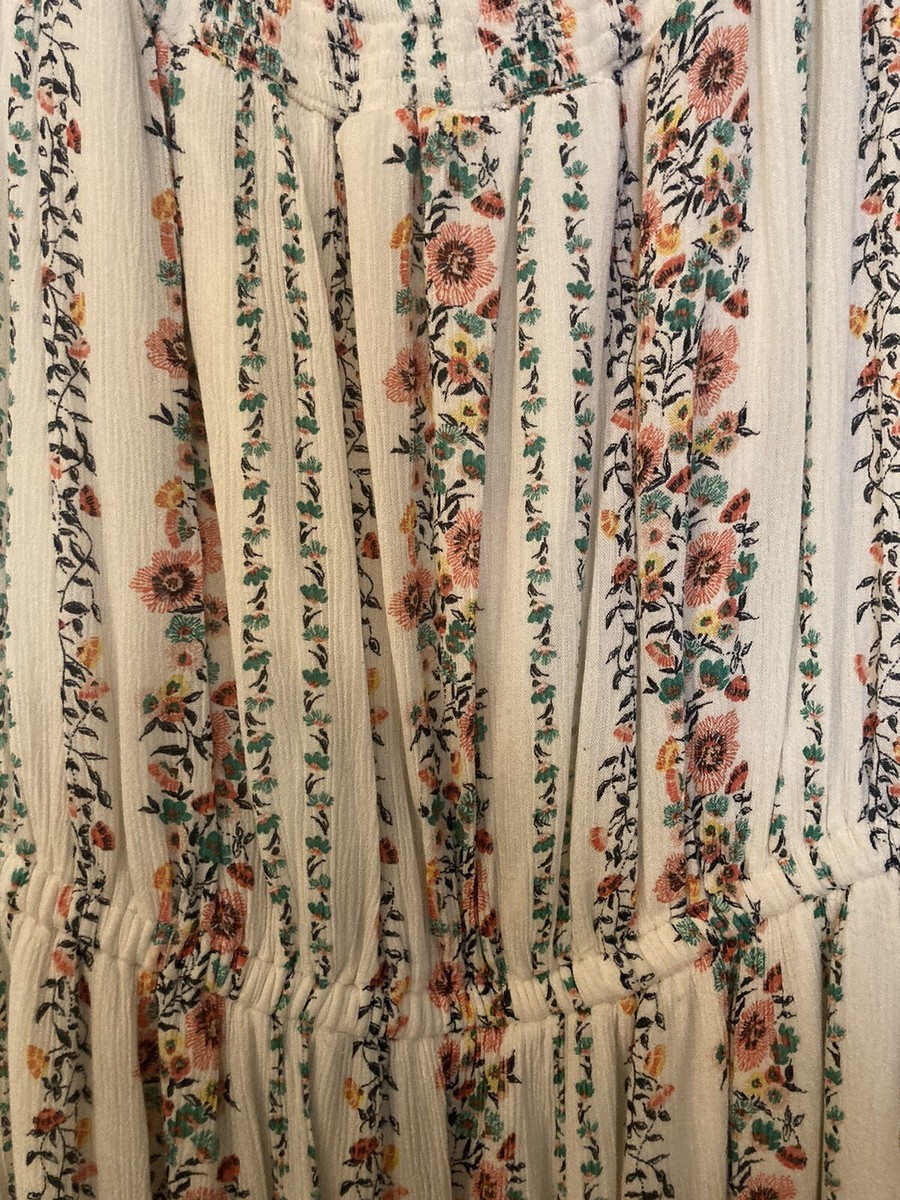 old navy floral off shoulder dress Floral Mini Swing Dress