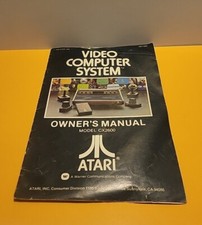 Atari 2600 Owners Manual ONLY - Video Computer System