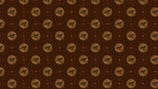 Pokemon pokmon pattern brown background simple Pad Gaming Mat Desk