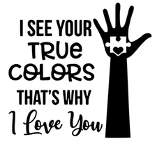 Autism Neuro Divergent Awareness Vinyl Die Cut Car Decal Sticker Yeti laptop