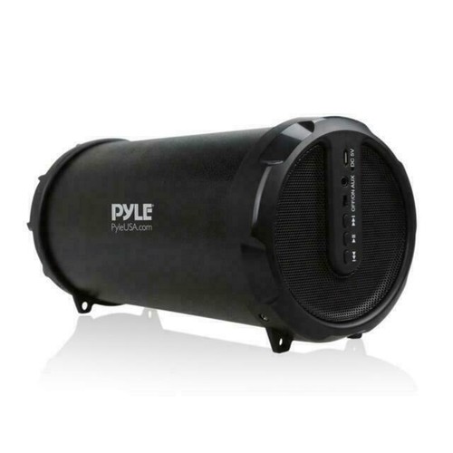 pyle portable bluetooth wireless boombox stereo system