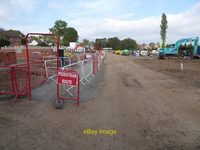 Photo 6x4 Stave-con building site Stave -con building site on former Qine c2021