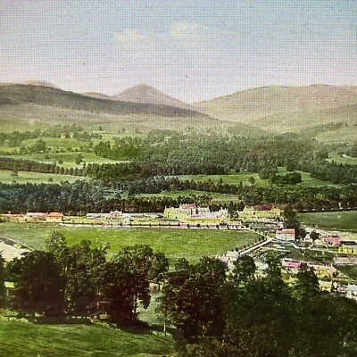 Antique 1910s Blair Athol Distillery Scotland Glass Positive Lantern Slide V3214